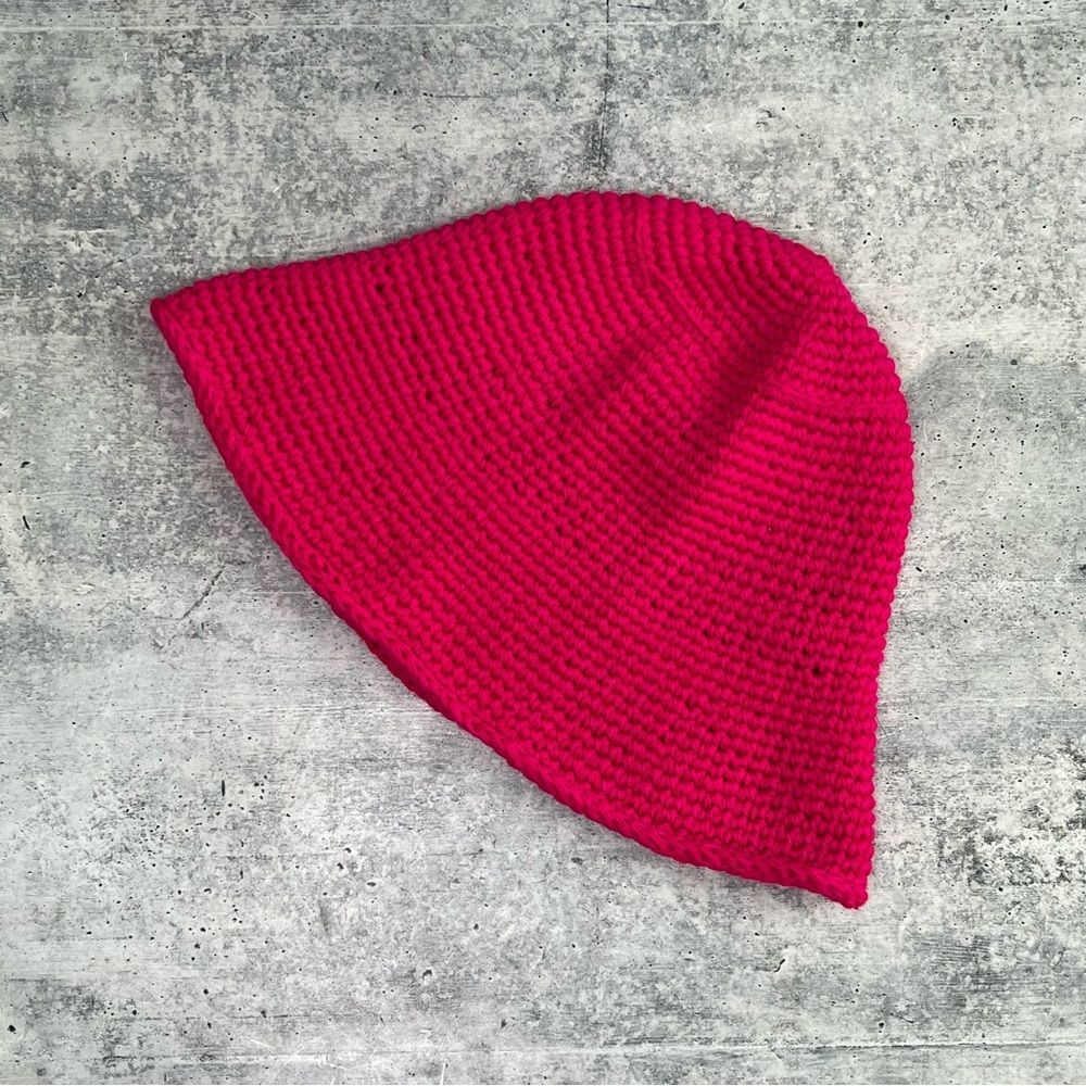 Soraya Hennessy Crochet Bucket Hat